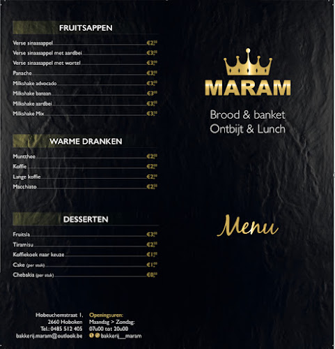 Opinii despre Bakkerij MARAM 🍞 în Antwerpen - Horeca
