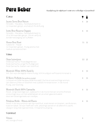 Bar cava - Antwerpen