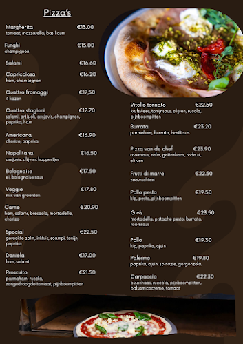 Gio's & Tavoli | Italiaans Restaurant - Geel