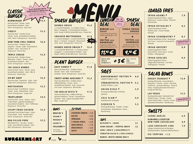 Opinii despre Burgerheart în Tienen - Horeca