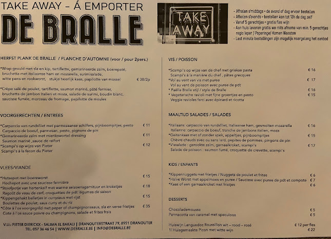 De Bralle Restaurant - Horeca