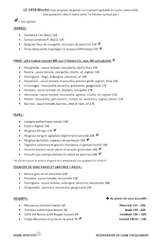 Opinii despre Le 1974 Binche în Binche - Horeca
