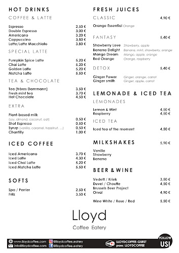 Opinii despre Lloyd Coffee Eatery Louise în Sint-Gillis - Horeca