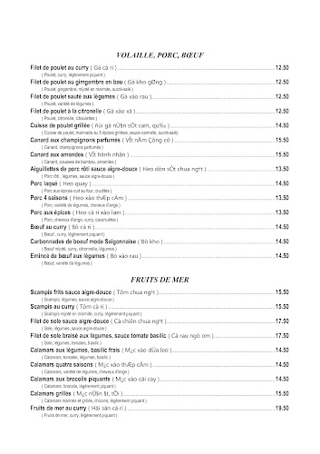 Restaurant Le Mékong - Liège