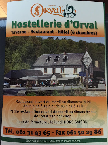 Comentarii opinii despre A la nouvelle Hostellerie d'Orval