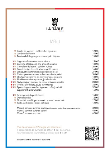 LA TABLE DU ROYAL SNAIL