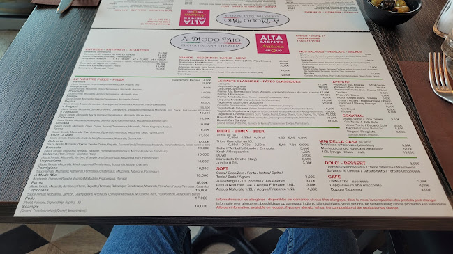 Opinii despre A Modo Mio în Sint-Gillis - Horeca