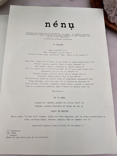 Nénu - Horeca