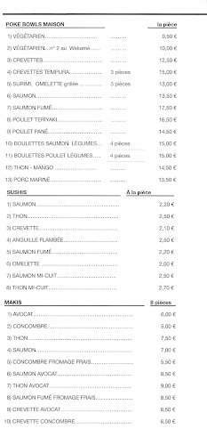 Pas de Sushis ! - Thuin