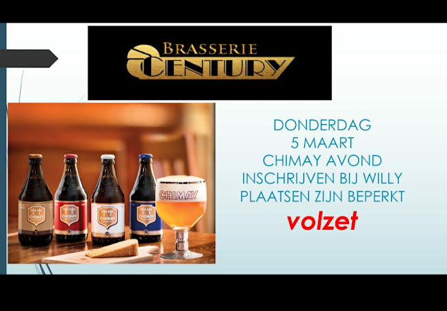Brasserie Century Open Times