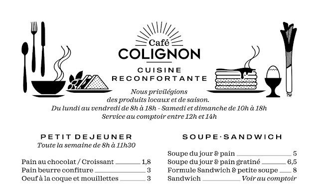 Café Colignon Open Times
