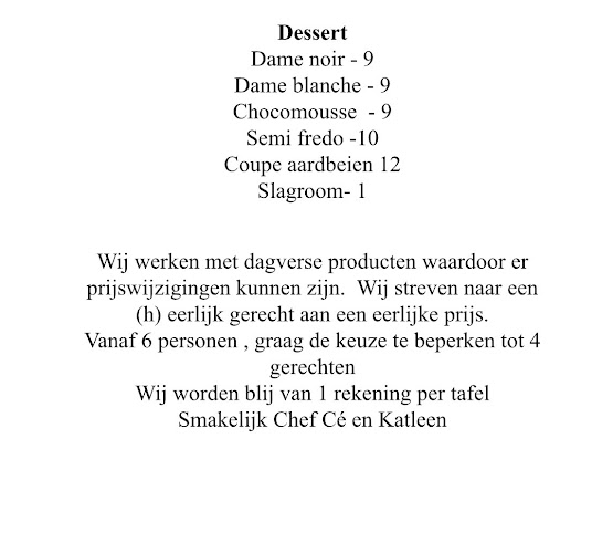 Bistro Plan Cé - Horeca