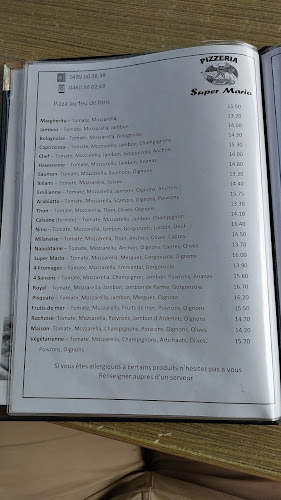 Opinii despre Pizzeria Super Mario în La Roche-en-Ardenne - Horeca