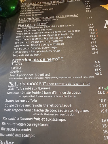 Nati Thaï Street Food Nivelles - Horeca