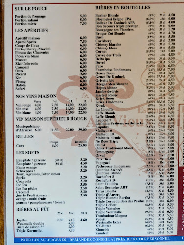 Au Vieux Spijtigen Duivel - Horeca