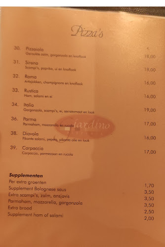 Opinii despre Pizzeria Giardino în Sint-Niklaas - Horeca