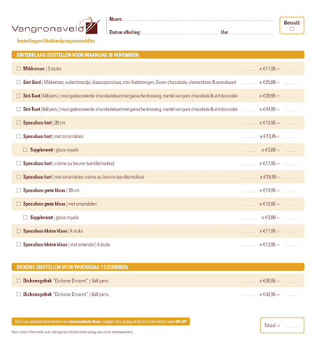Opinii despre Vangronsveld Bakkerij în Bilzen-Hoeselt - Horeca