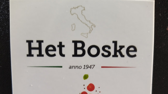 Het boske - Horeca