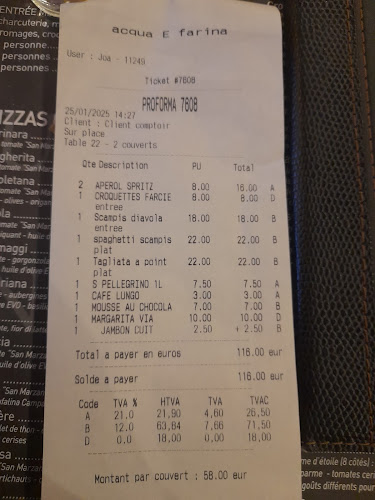 Opinii despre L'acqua e Farina 2018 - Pizzeria Napoletana - brasserie în La Louvière - Horeca