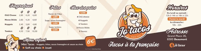 Opinii despre Friterie Jo’Tacos în Beaumont - Horeca