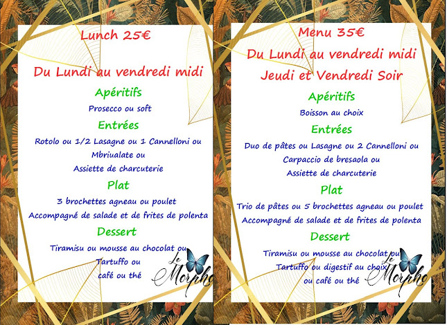 Le Morpho - Horeca