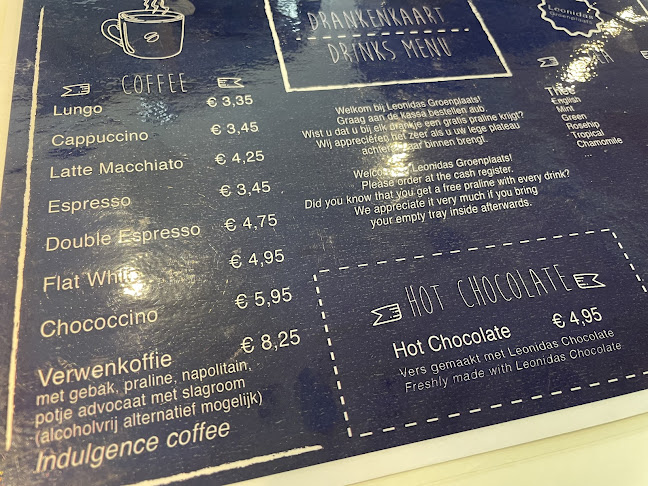 Opinii despre Leonidas în Antwerpen - Horeca