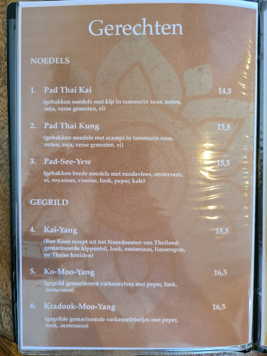 Reviews of Cozy Thai in Moerbeke - Horeca