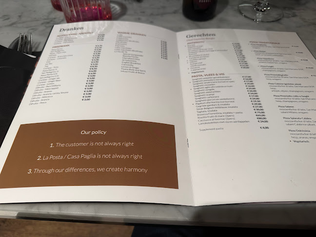 Reviews of Casa Paglia in Genk - Horeca