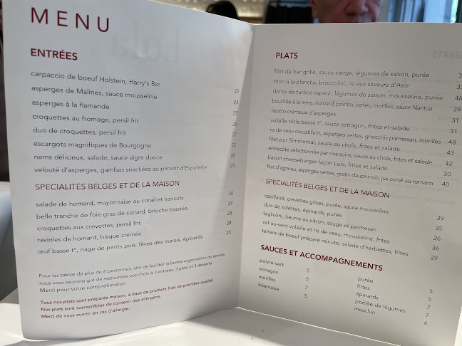 Reviews of Lola in Brussel - Horeca
