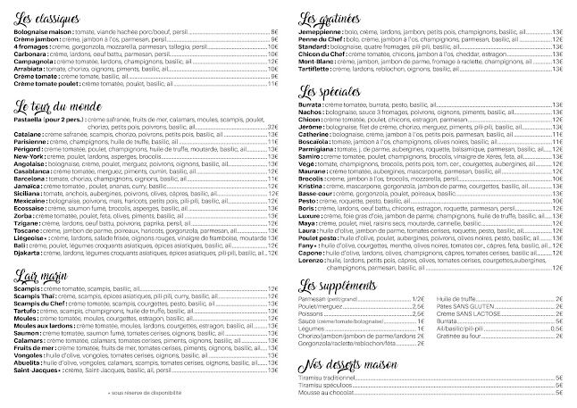 Le Bar à pâtes de Carmelo - Jemeppe