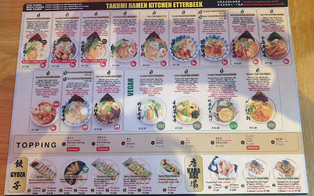 Reviews of Takumi Jourdan in Etterbeek - Horeca