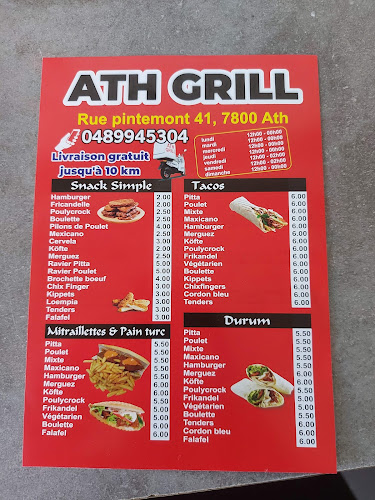 Opinii despre ATH GRILL în Ath - Horeca