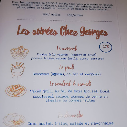 Comments and reviews of Chez Georges