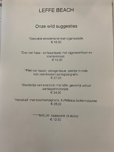 Reviews of Leffe Beach in Oostende - Horeca