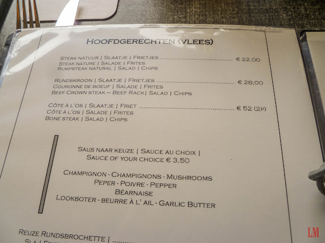 Opinii despre Den anker în Ieper - Horeca