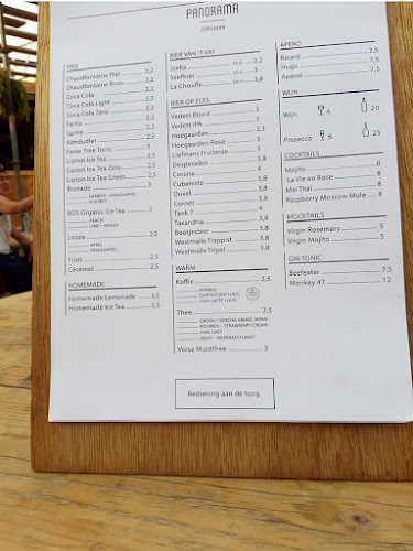 Reviews of Panorama Zomerbar in Turnhout - Horeca