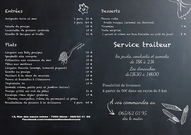 Reviews of Io Roberto in Mons - Horeca