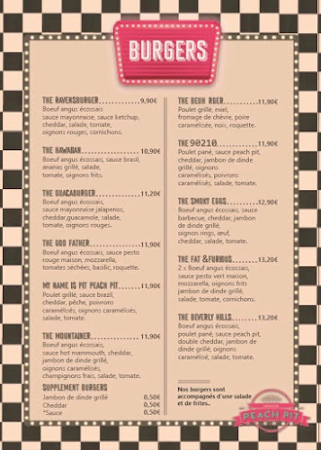 Peach Pit Burger Brussels - Schaarbeek