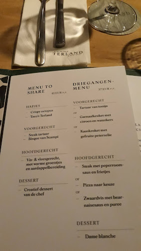 Terland Restaurant & Beach Open Times