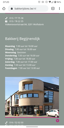 Reviews of Bakkerij Dons Begijnendijk in Begijnendijk - Horeca