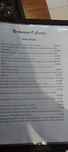 O Castiço - Horeca