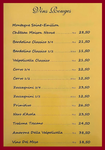 Reviews of L'Adriatica in Saint-Nicolas - Horeca