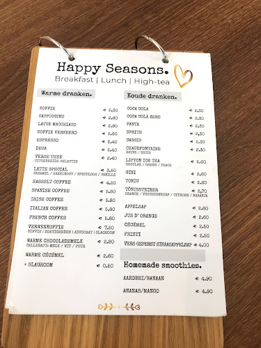 Happy Seasons : Breakfast | Lunch | High-tea