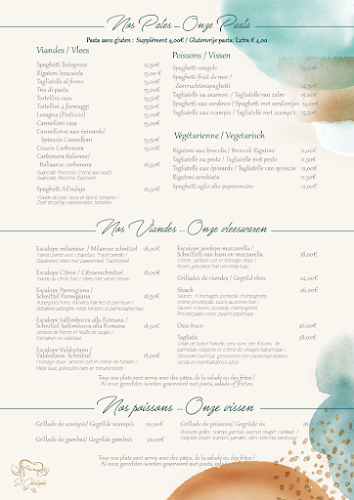 Reviews of Pizzeria Ristorante St. Christophe in Lincent - Horeca