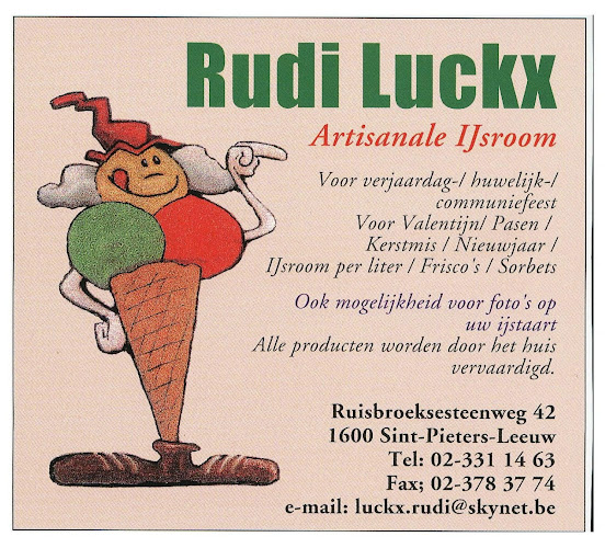 Opinii despre Luckx Rudi - Artisanale IJsroom în Sint-Pieters-Leeuw - Horeca