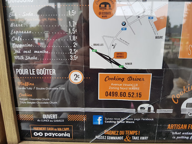 Cooking Driver Wavre