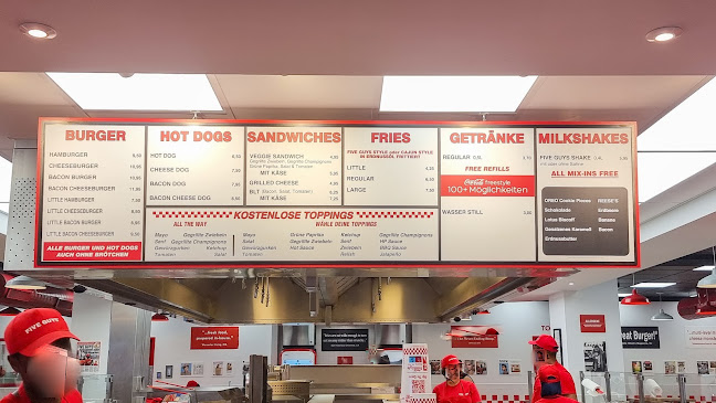 Comentarii opinii despre Five Guys Hamburg Jungfernstieg