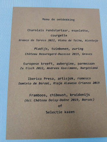 Comments and reviews of Restaurant Découverte