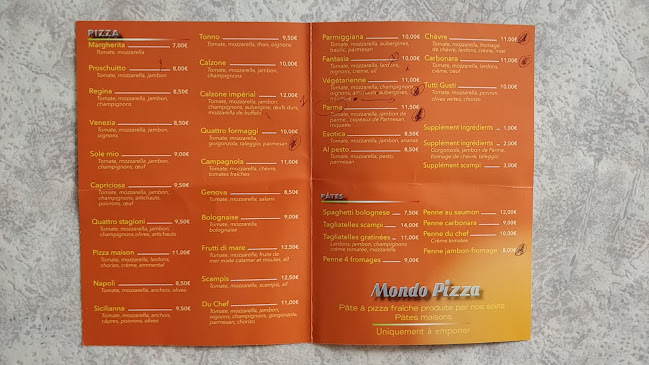 Mondo Pizza 6j/7 - Ham-sur-Heure-Nalinnes