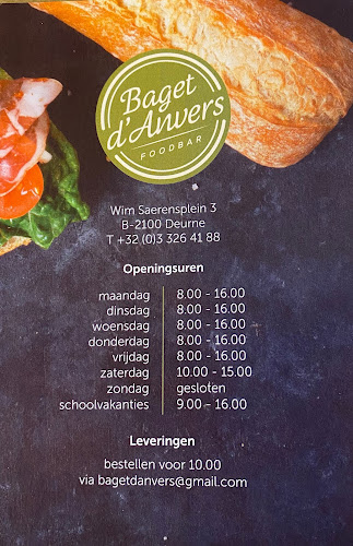 Antwerp Foodbar Open Times